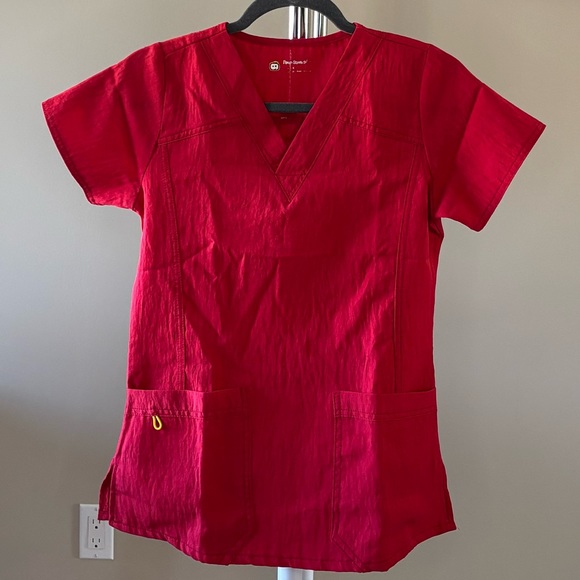 WONDERWINK SCRUB XS SET FOUR-STRETCH RED - Picture 6 of 12